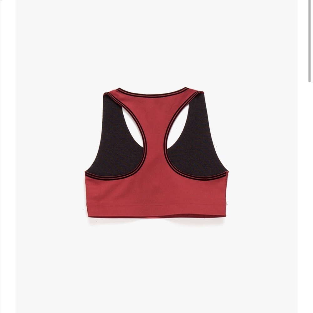 NWT $88 Adam Selman Sport Bonded Active Tank Bra Size Small Sports Bra - Picture 2 of 4